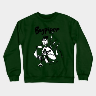 The Bagpiper (Male) by Pollux Crewneck Sweatshirt